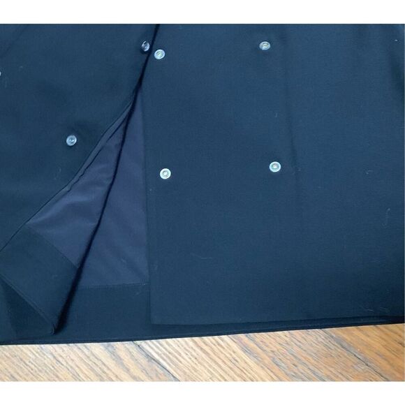 LULULEMON LAB SAMAT BLACK OVERSIZE LINED BLAZER JACKER sz 4 SOLD OUT $228 - Picture 6 of 8